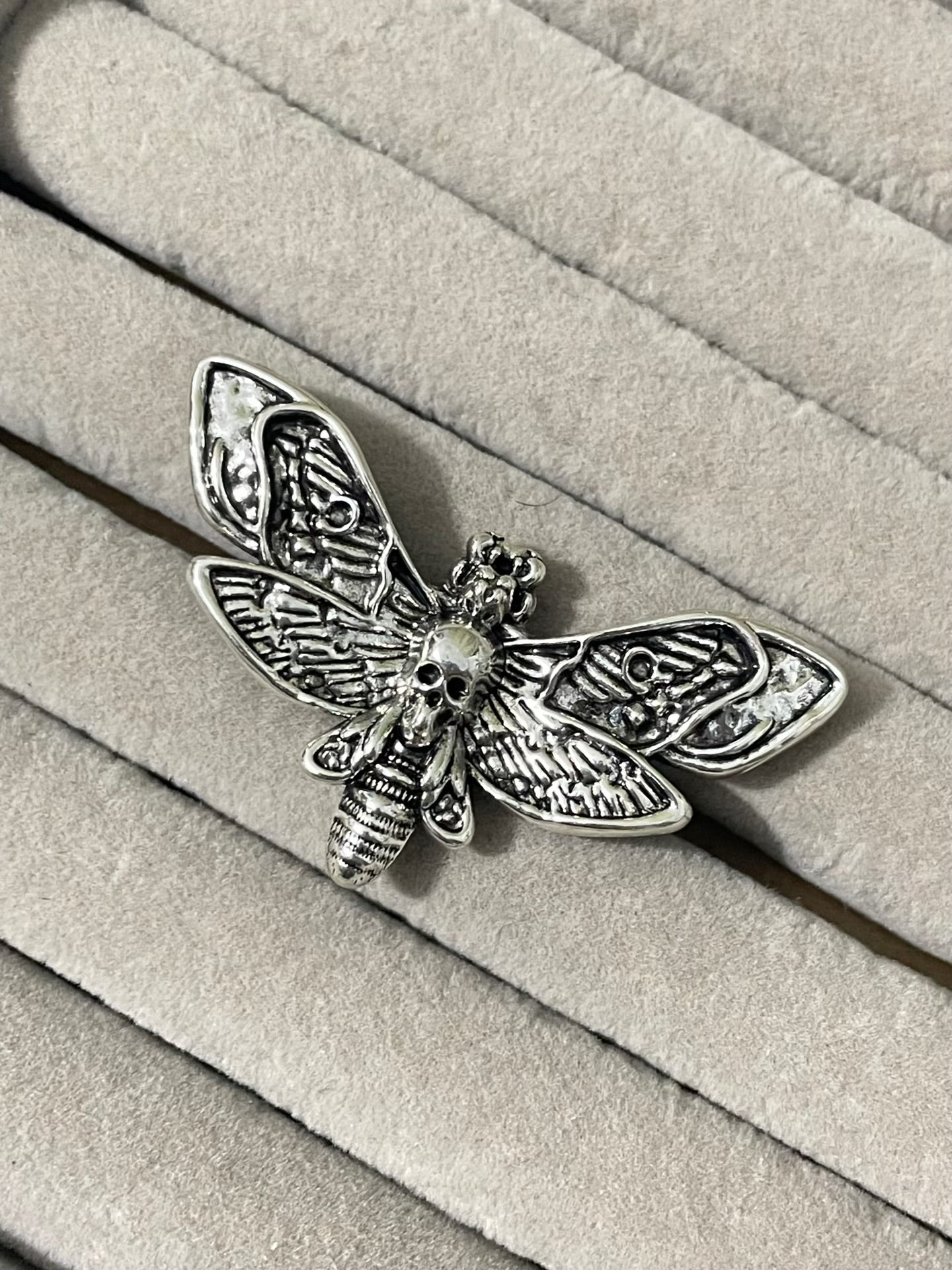 Death Moth Rings