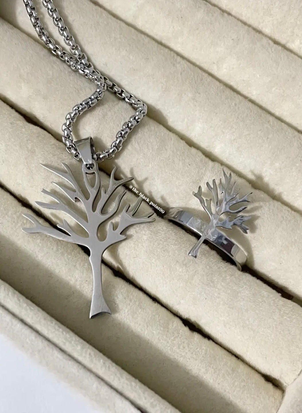 silver xxx poison tree ring