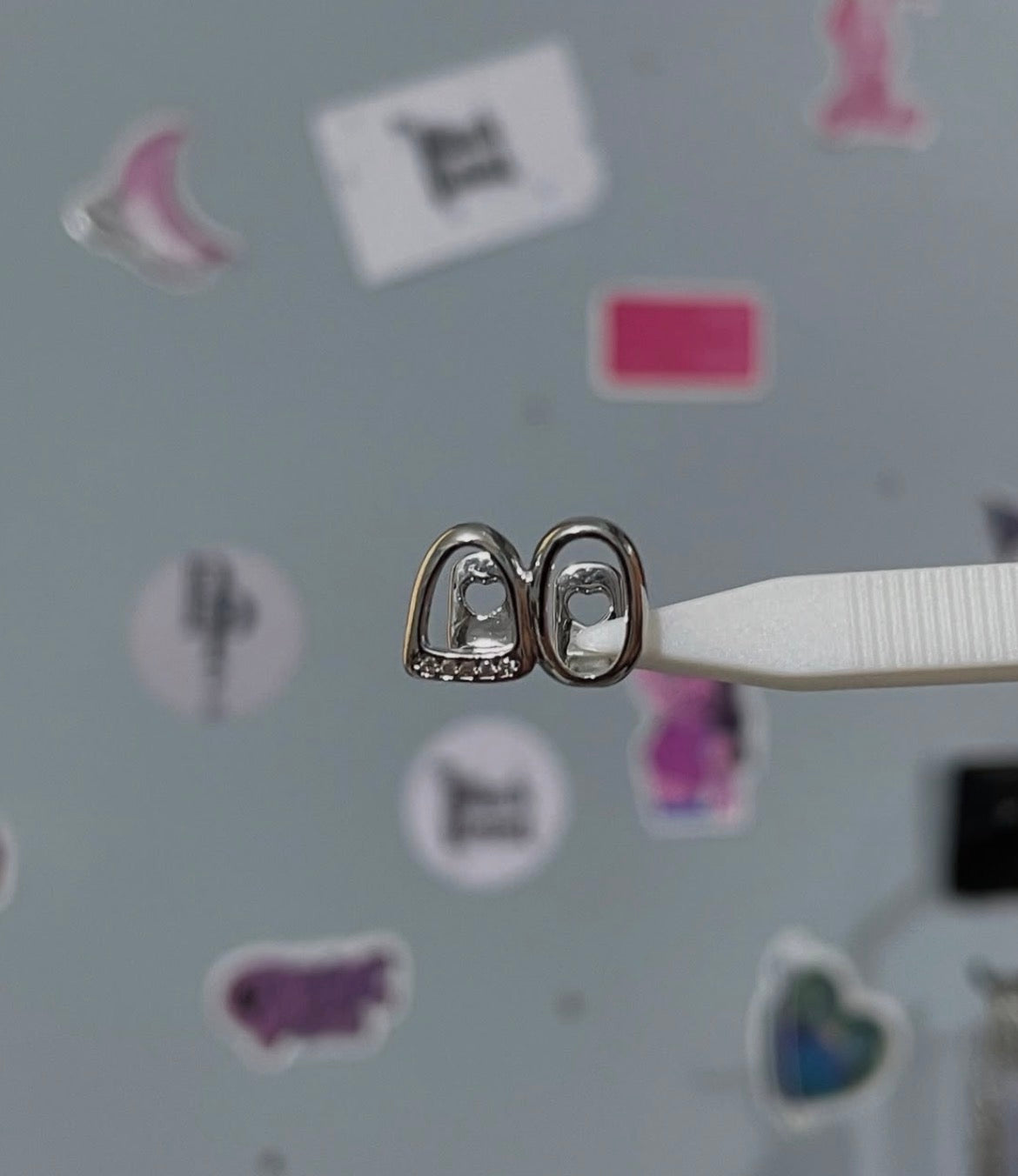 Silver Theeth Grillz