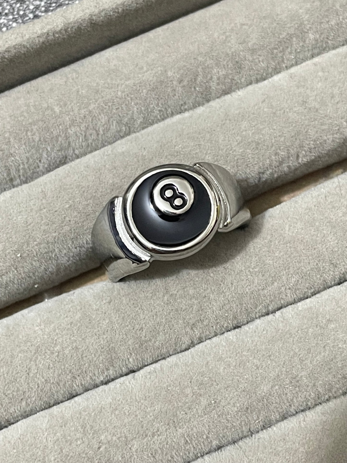 8 ball ring - size( 12 ) 🎱