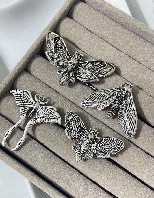 Death Moth Rings