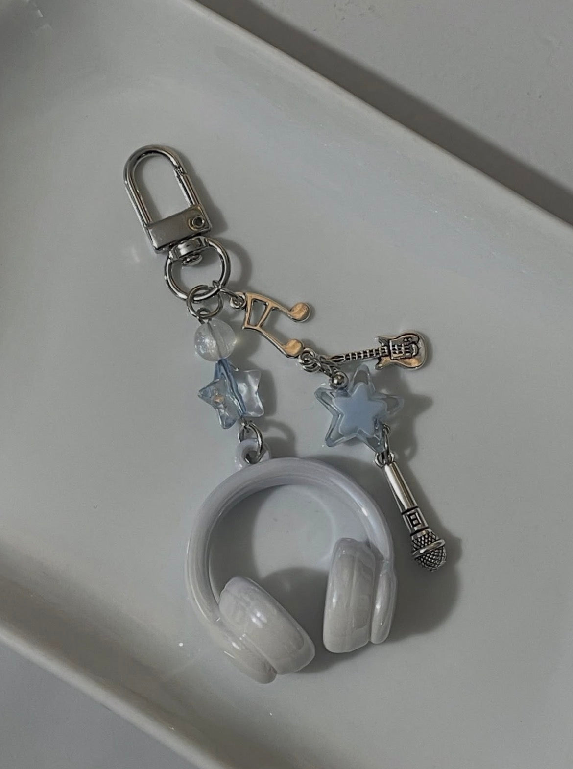 Music Earphone Keychain