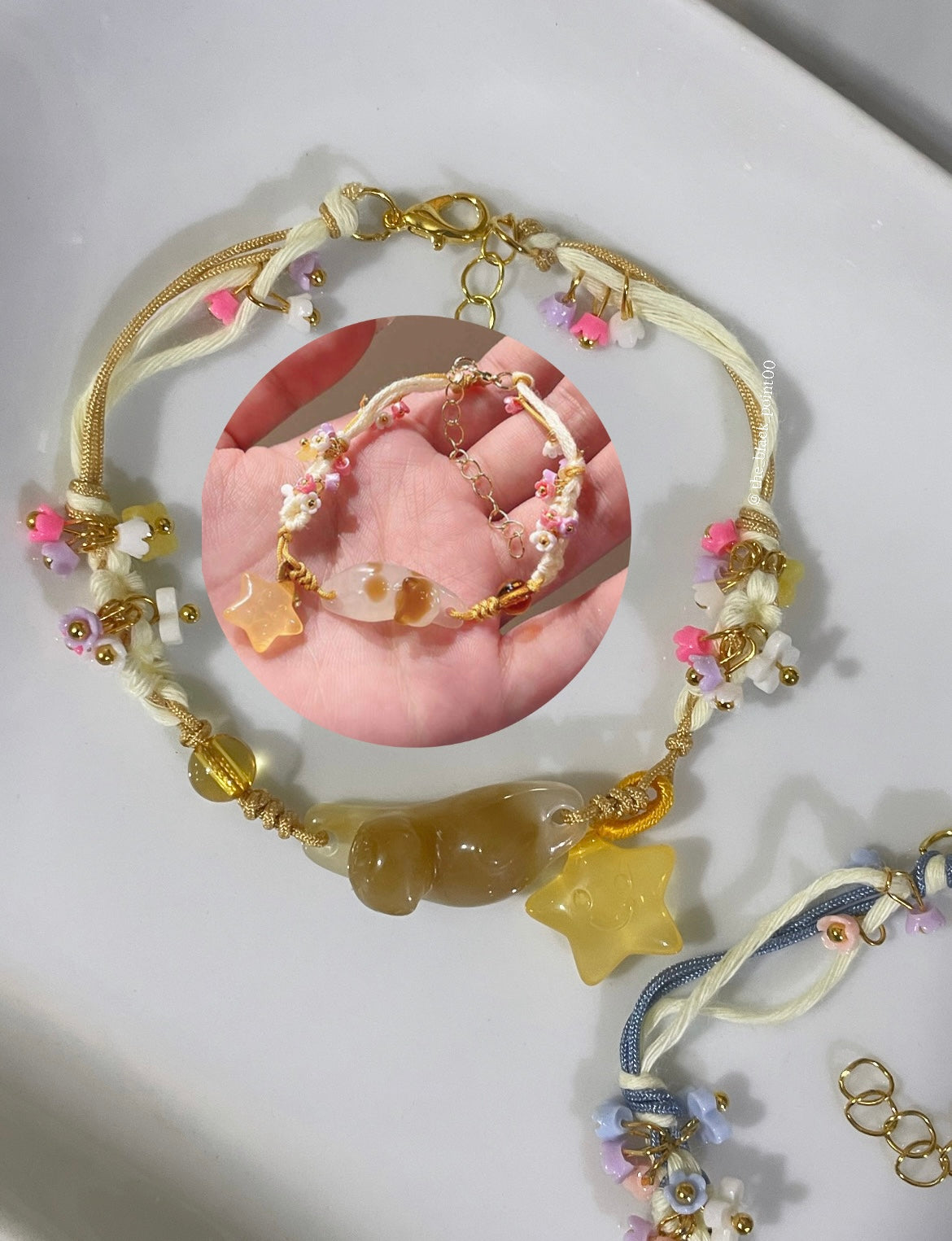 2pcs Cute Unique Cat & Star Bracelets🐈