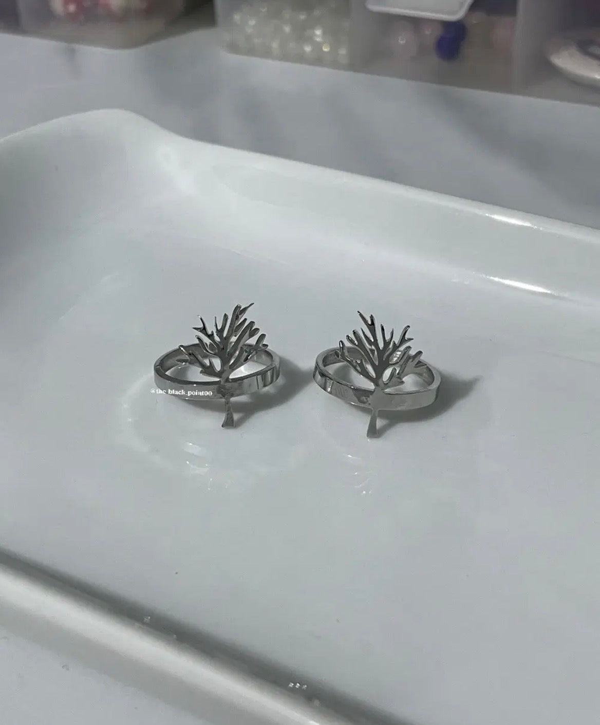 silver xxx poison tree ring