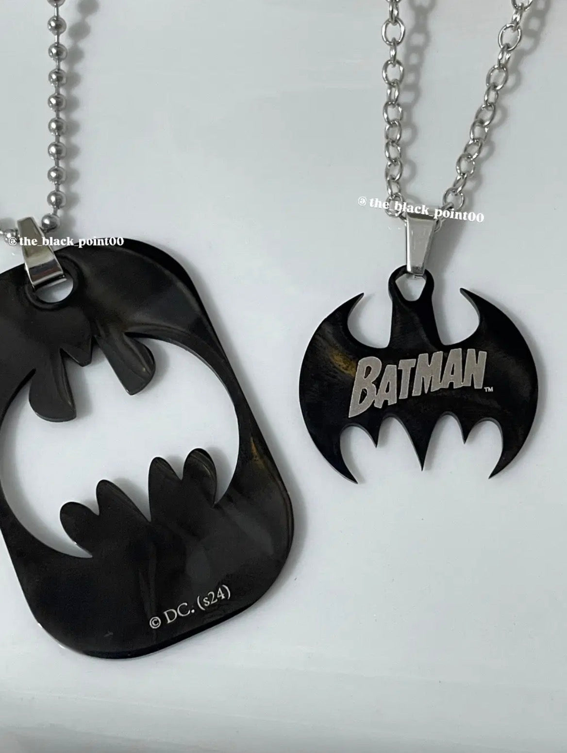 Batman Matching necklaces