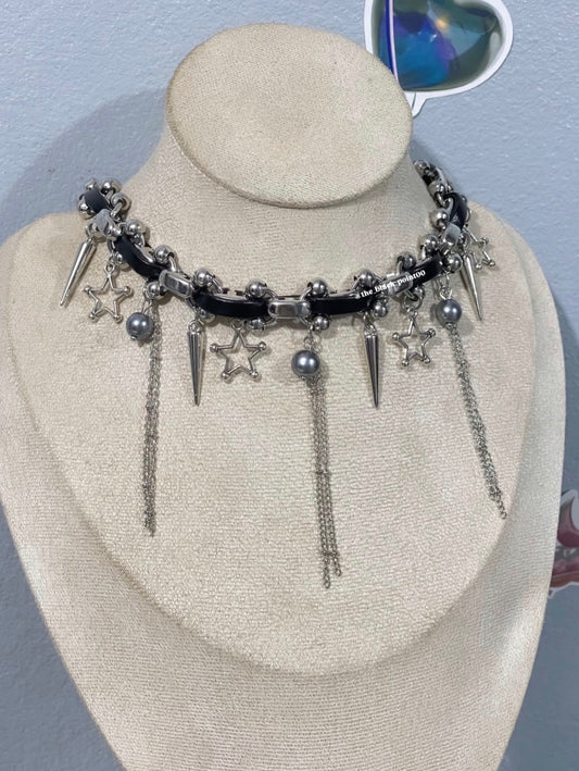 Chunky Charm Necklace🖤