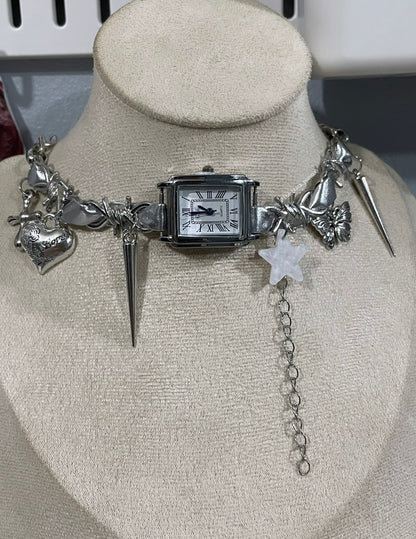 Timepiece Charm Necklace🕚