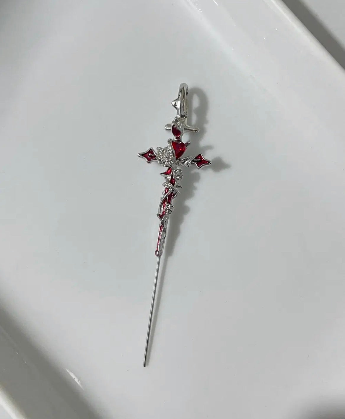 Cross Earring
