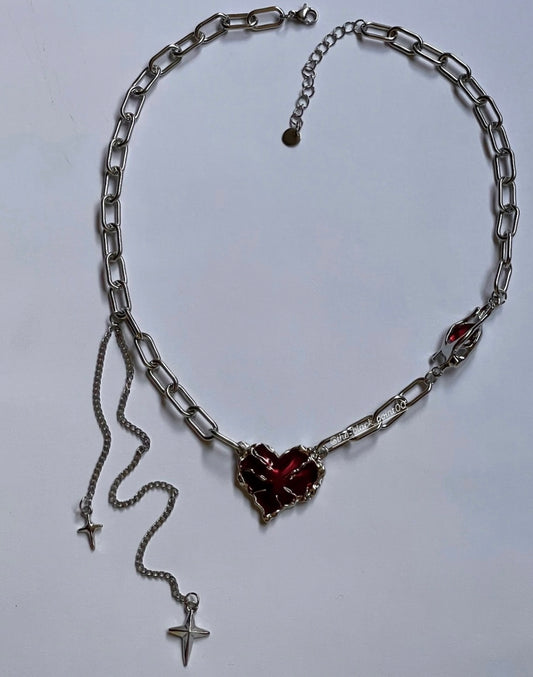 Red Heart Necklace ❤️