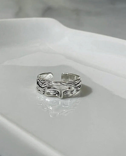 Half Face Ring