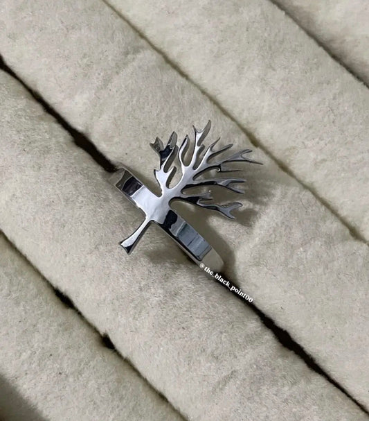 silver xxx poison tree ring