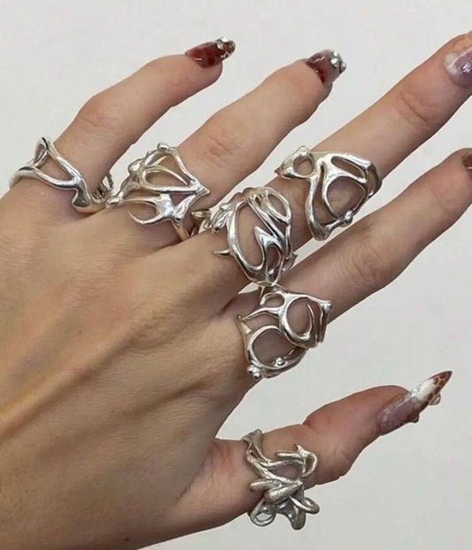 Silver rings