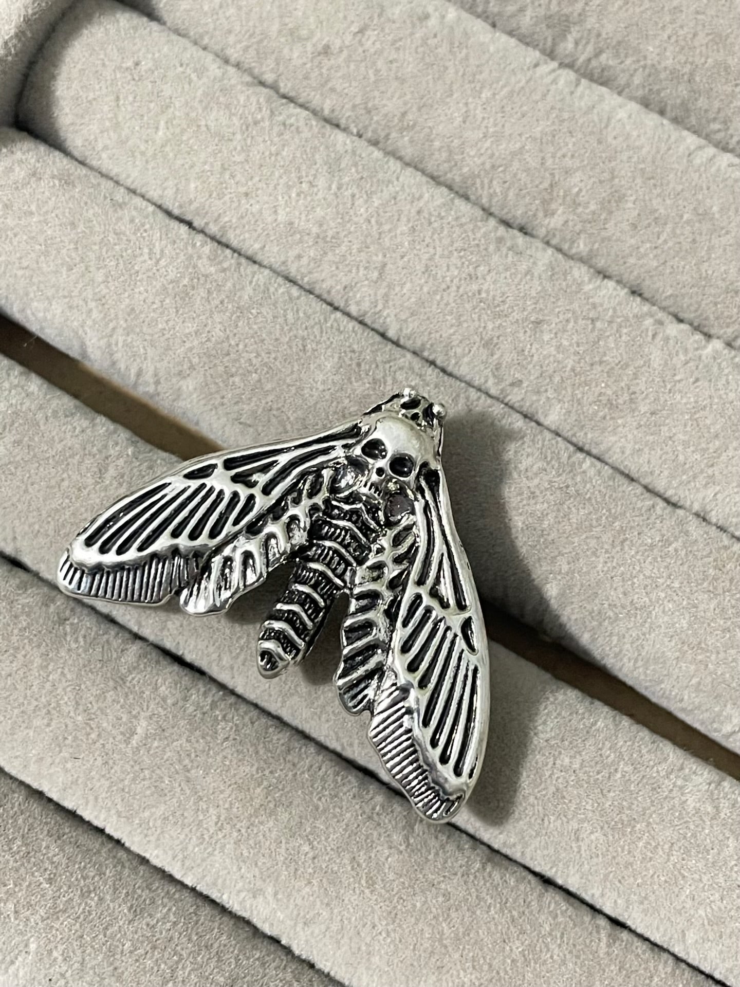 Death Moth Rings