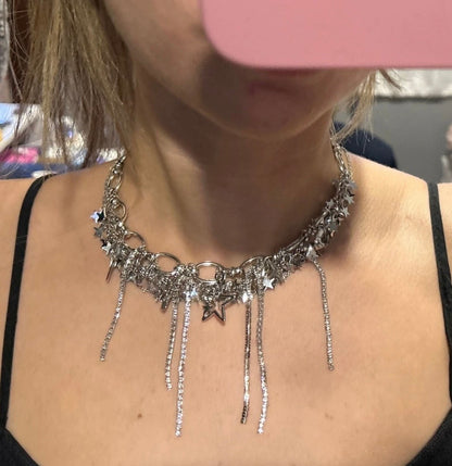 ✨ Starlight Drip Necklace