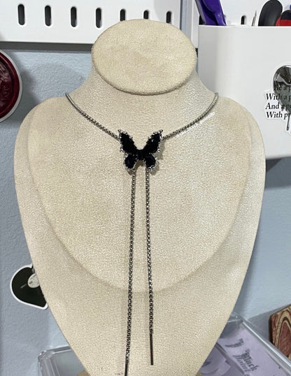 Butterfly / Star Necklaces🤍🖤