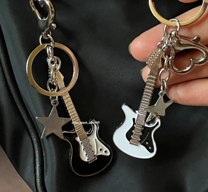 Guitar keychain