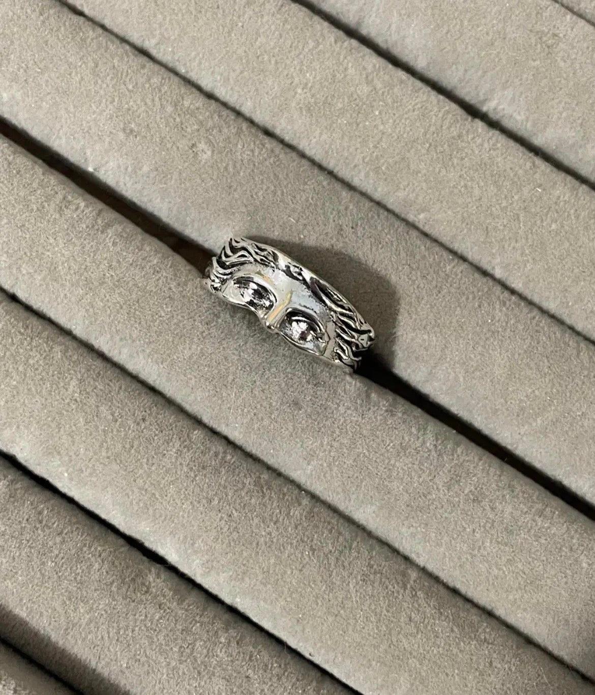 Half Face Ring