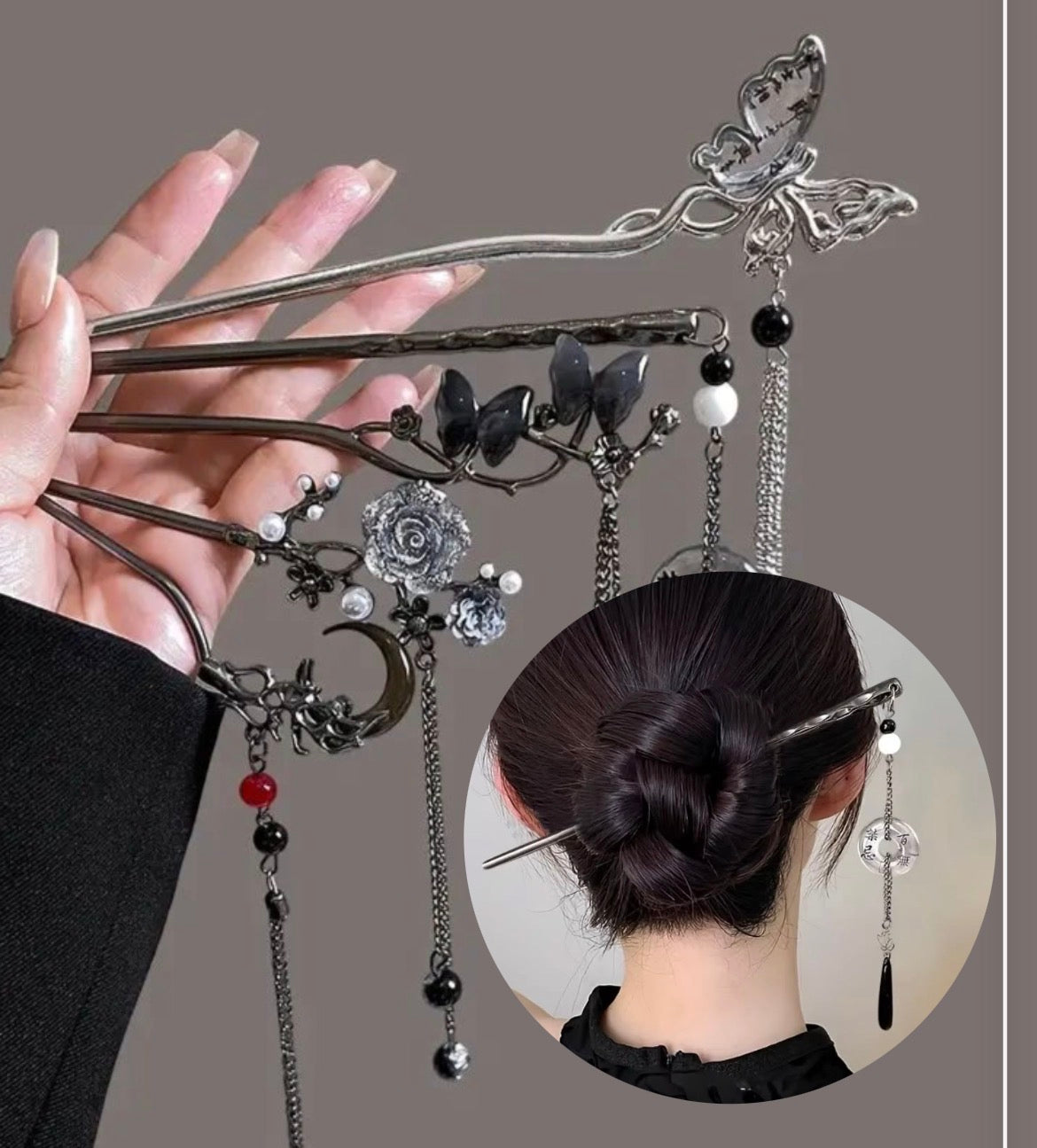 Chinese Hair Pins