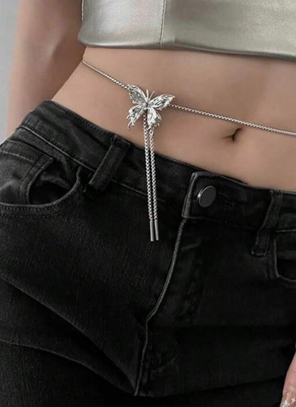 Silver Butterfly Necklace