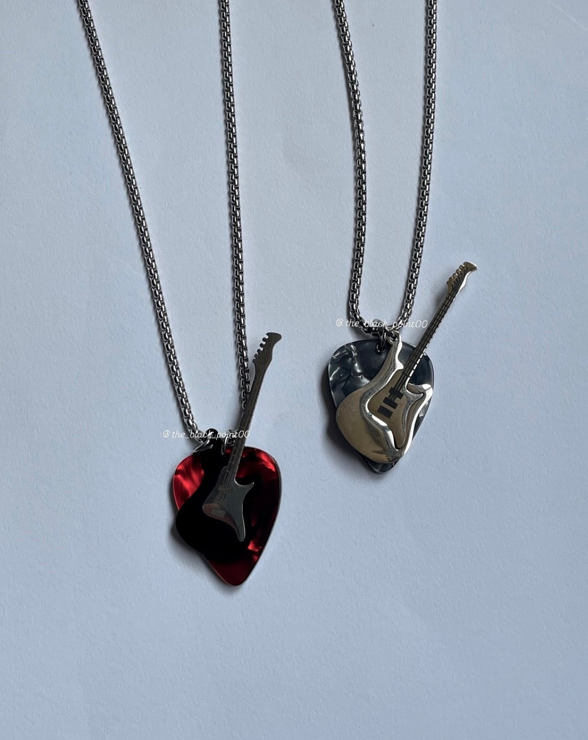 Guitar &Pick Necklace 🎸