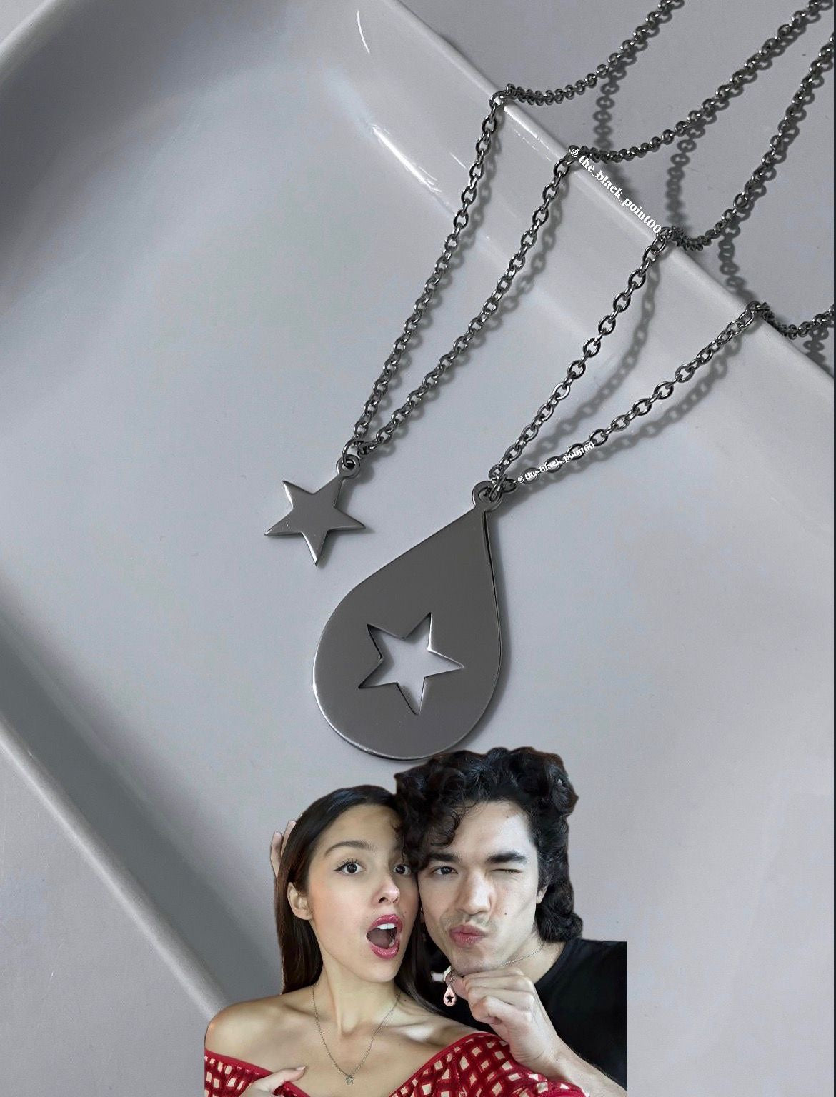 olivia rodrigo x conan gray friendship Necklaces