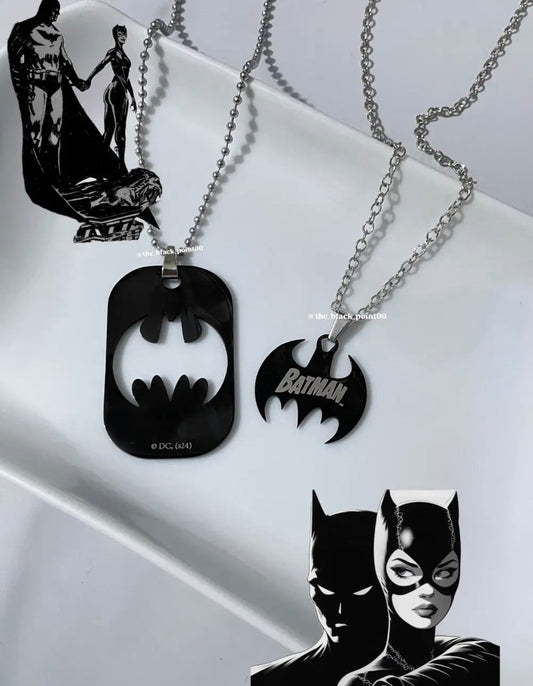 Batman Matching necklaces
