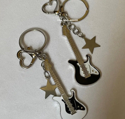 Guitar keychain