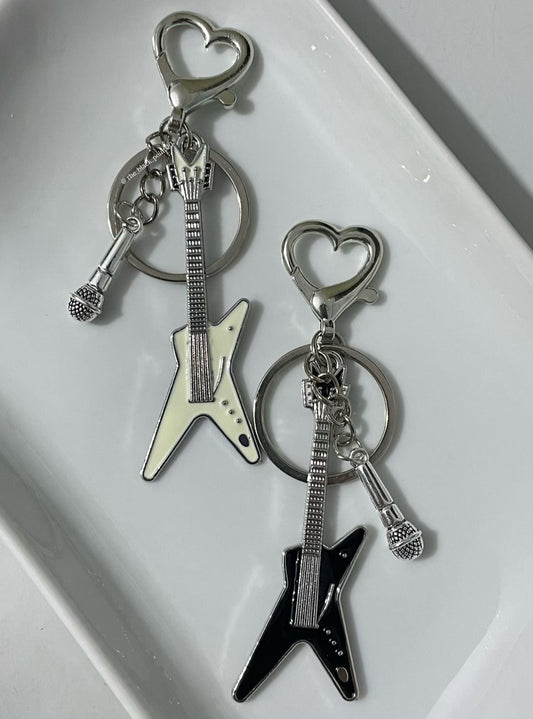 Guitar keychain