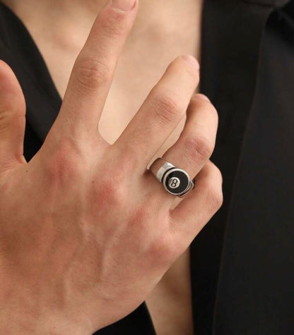 8 ball ring - size( 12 ) 🎱